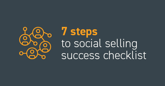 7 steps to social selling success checklist